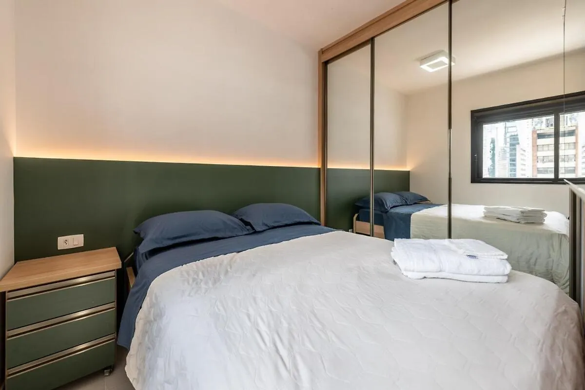 Studio Na Vila Olimpia Com Lazer Completo - Vo802 Sao Paulo Apartment