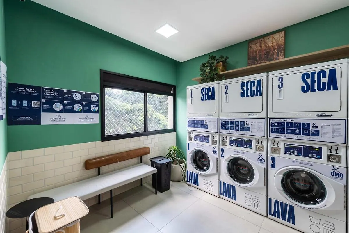 Studio Na Vila Olimpia Com Lazer Completo - Vo802 Sao Paulo Apartment