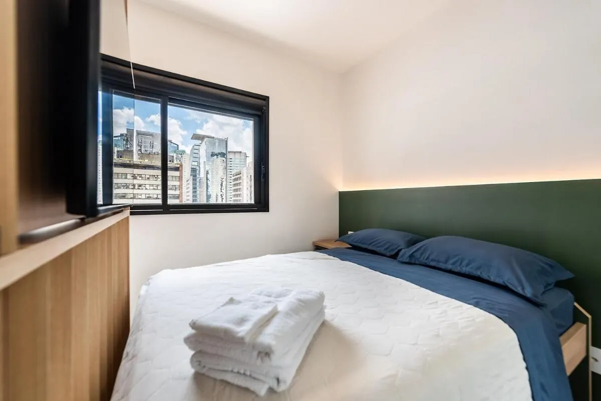 Studio Na Vila Olimpia Com Lazer Completo - Vo802 Sao Paulo Apartment