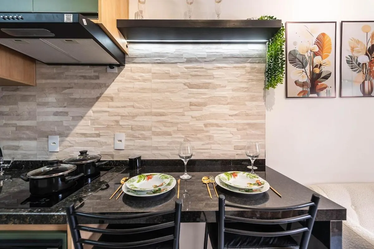 Studio Na Vila Olimpia Com Lazer Completo - Vo802 Sao Paulo Apartment