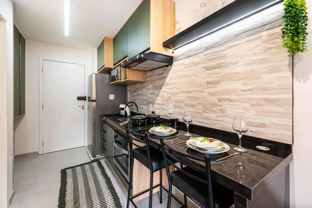 Studio Na Vila Olimpia Com Lazer Completo - Vo802 Sao Paulo Apartment