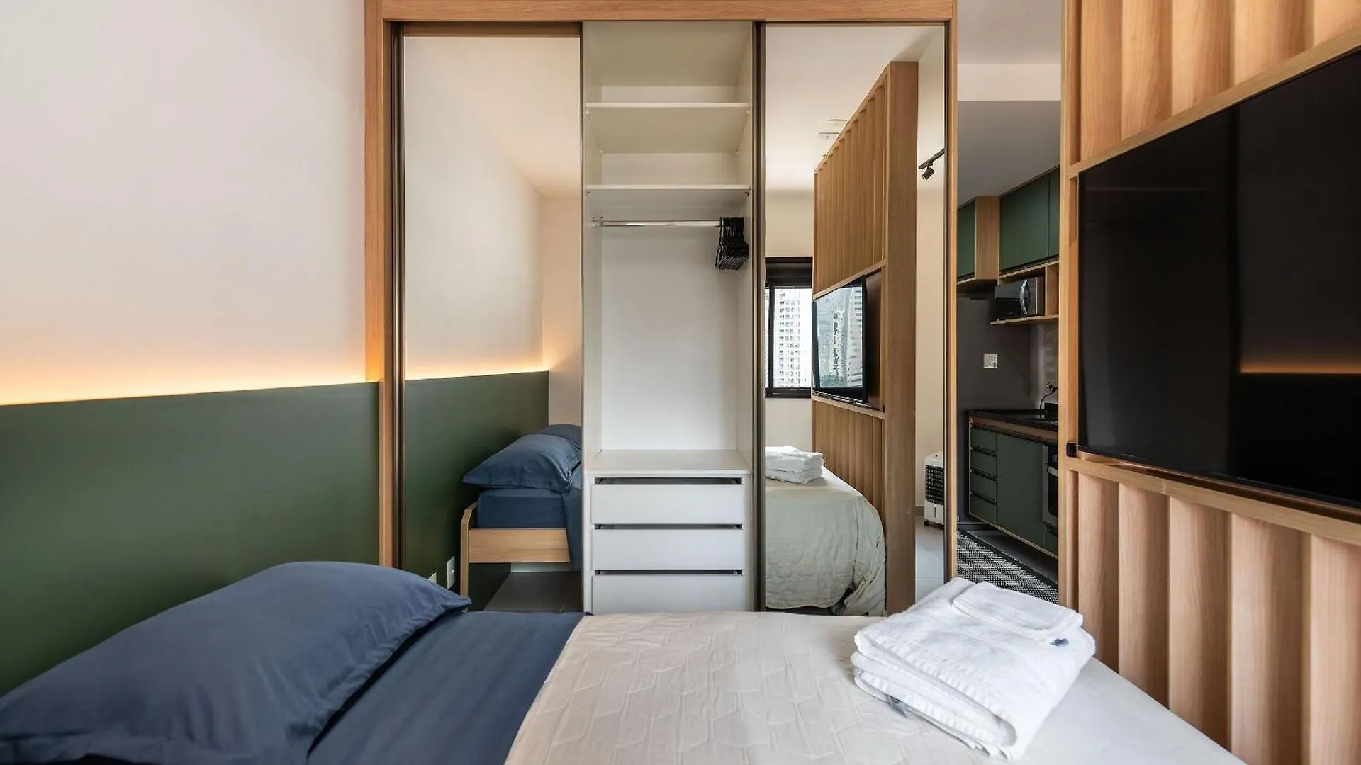Studio Na Vila Olimpia Com Lazer Completo - Vo802 São Paulo Prázdninový dům